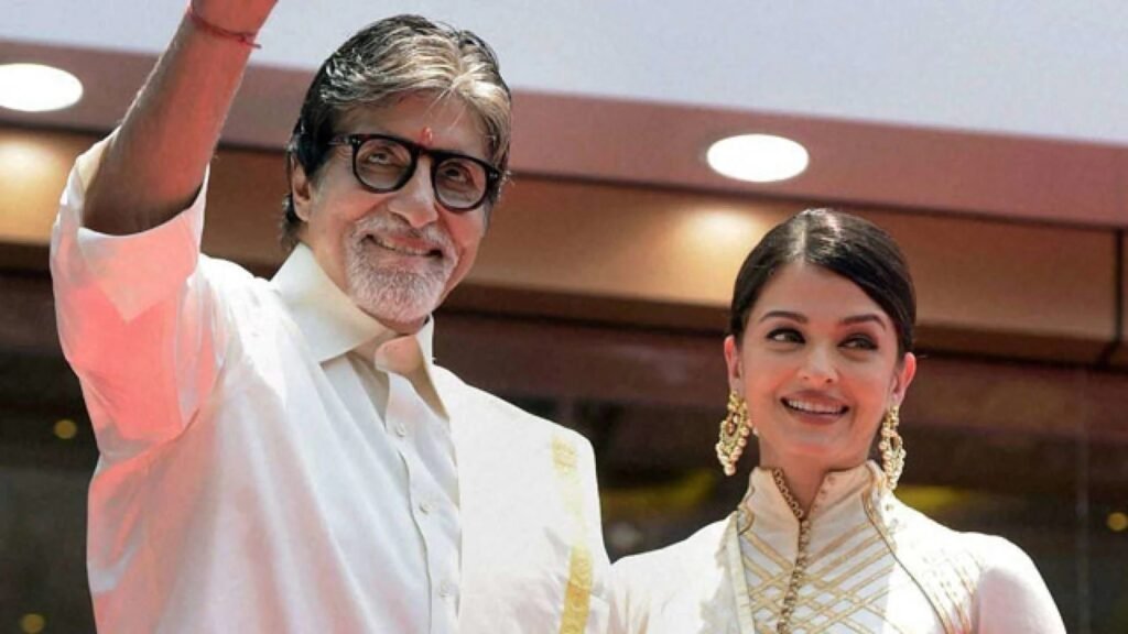 Amitabh Bachchan and Aishwarya Rai