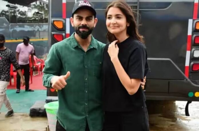 Virat Kohli and Anushka Sharma