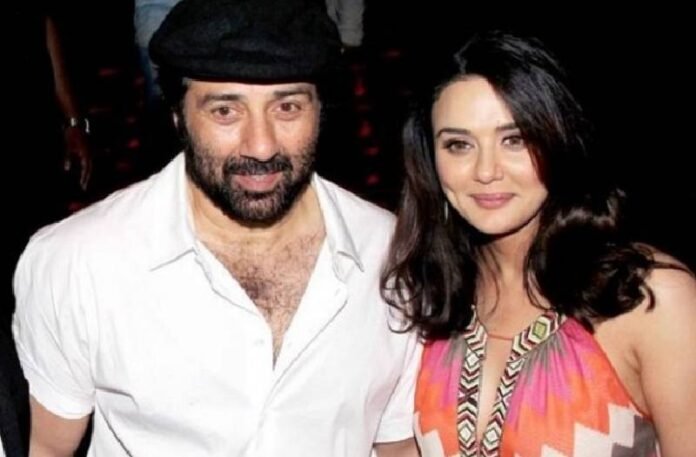 Preity Zinta and Sunny deol