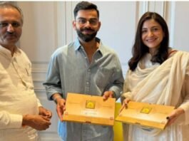 Virat and Anushka Ram Mandir Inauguration