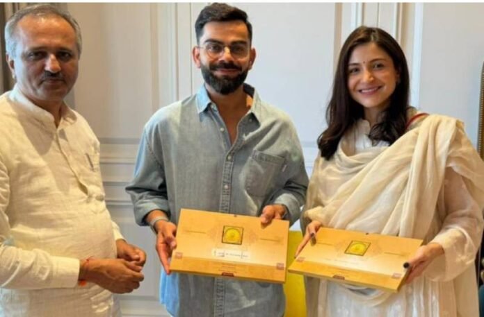 Virat and Anushka Ram Mandir Inauguration