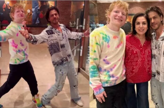 Shahrukh Khan and Ed Sheeran Video