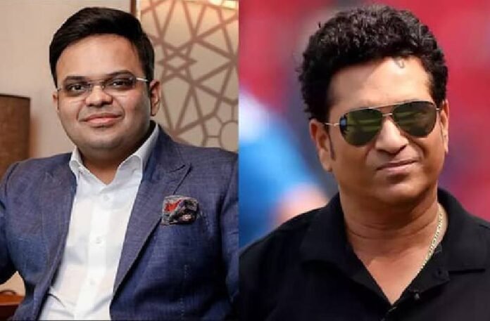 Sachin Tendulkar and jay shah