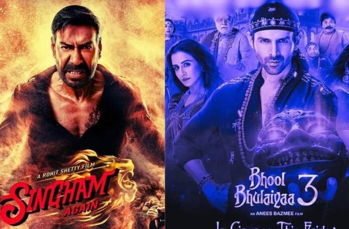 Singham Again And Bhool Bhulaiya 3