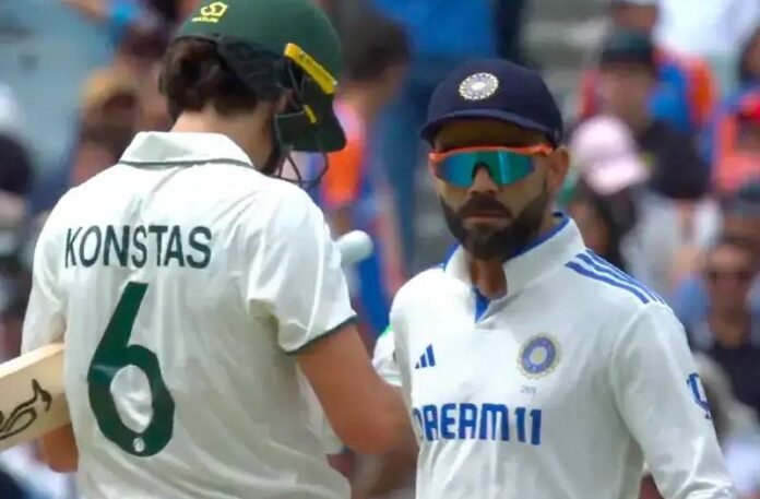 virat kohli vs sam konstas