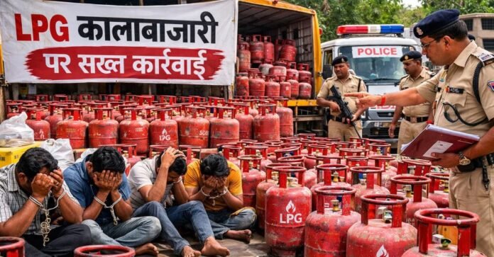 LPG सिलेंडरों का काला बाजार