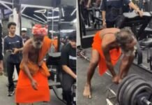 पहले उड़ाया मजाक… फिर साधु ने ऐसा वेट उठाया कि जिम में छा गई खामोशी, वीडियो देख लोग रह गए दंग साधु