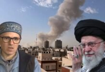 ईरान-इजरायल युद्ध पर उमर अब्दुल्ला का बड़ा हमला, बोले—‘खामेनेई को मारने का हक… Omar Abdullah