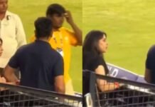 मैदान का हिटमैन, घर में बना ‘सीधा पति’! स्टेडियम में रोहित शर्मा को पड़ी पत्नी रितिका की डांट, वीडियो देख हंस पड़े लोग रोहित शर्मा