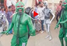 बरात में अचानक पहुंच गए ‘भूत’, बैंड-बाजे पर करने लगे ऐसा डांस… वीडियो देख लोग बोले- नंबर दो, हमें भी चाहिए! भूत