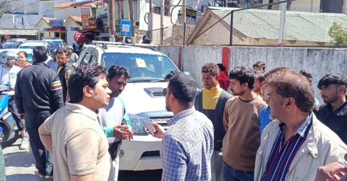विधायक पुत्र की फॉर्च्यूनर गाड़ी सीज