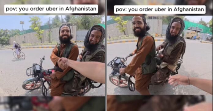 AK-47 लेकर पहुंचा राइडर