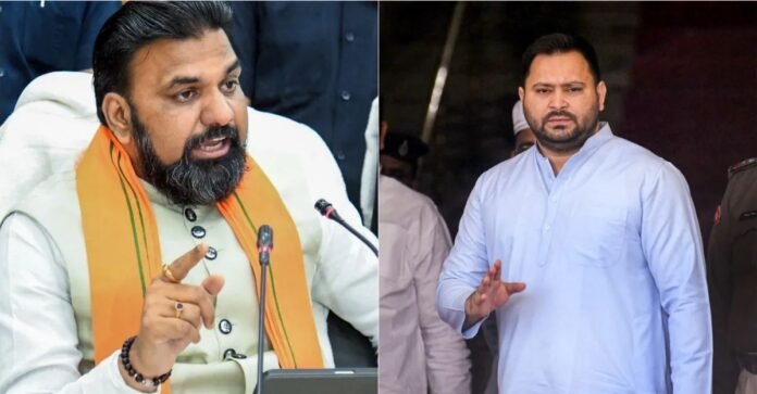 Tejashwi Yadav on Samrat Choudhary