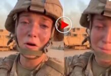 “हम टूट चुके हैं, जंग खत्म करो” रोते हुए अमेरिकी महिला सैनिक की गुहार,बोली- हमें घर जाना है महिला सैनिक