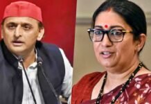 स्मृति ईरानी का अखिलेश यादव को खुला चैलेंज, कहा- ‘हिम्मत है तो गोरखपुर से चुनाव लड़कर…’ स्मृति ईरानी