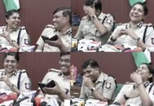 10 साल की बच्ची के रेप केस की प्रेस कॉन्फ्रेंसिंग में पुलिस ने की ऐसी हरकत, देखकर भड़के लोग पुलिस