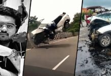 तेज रफ्तार में अचानक बेकाबू हुई कार और फिर हवा में उछली… सामने आया अतीक अहमद के बेटे अबान अहमद के हादसे का वीडियो अबान अहमद के हादसे का वीडियो