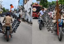 1-2 नहीं, बाइक में लगे थे 500 हॉर्न! कांवड़ मेले में पुलिस ने रोका तो खुला ऐसा राज, Video हुआ वायरल हरिद्वार