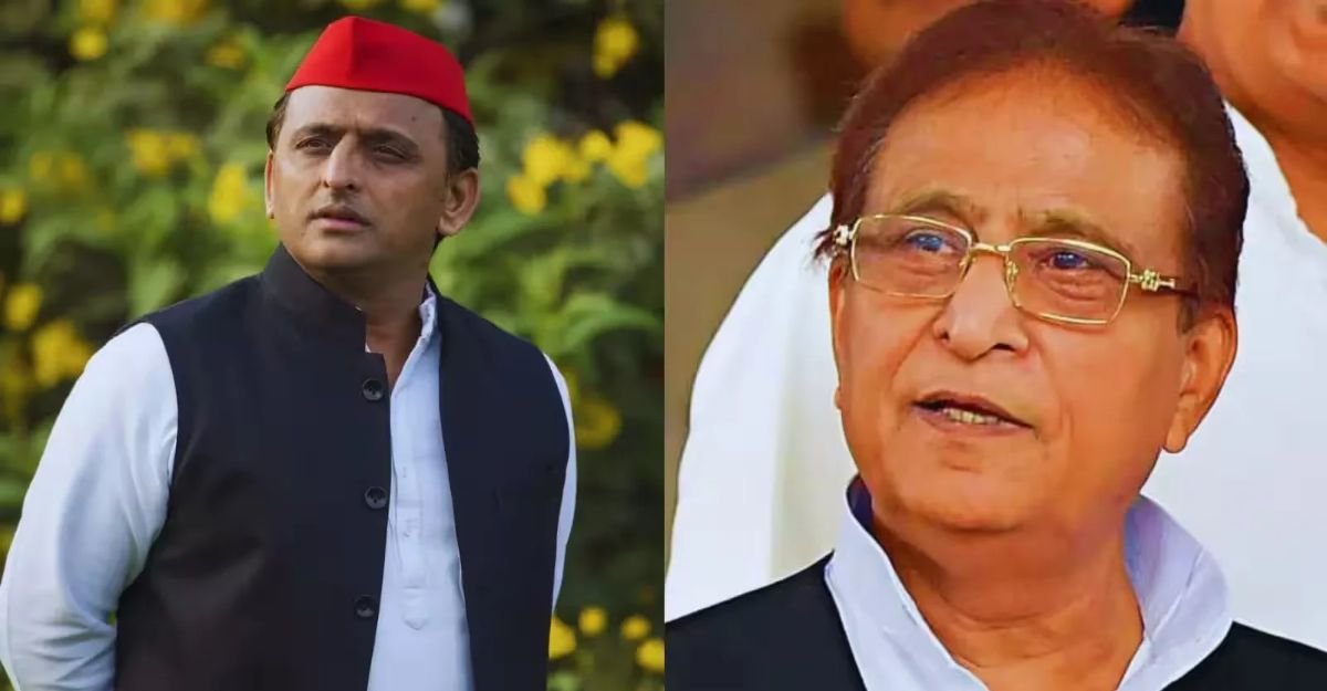 Akhilesh Yadav- Azam Khan