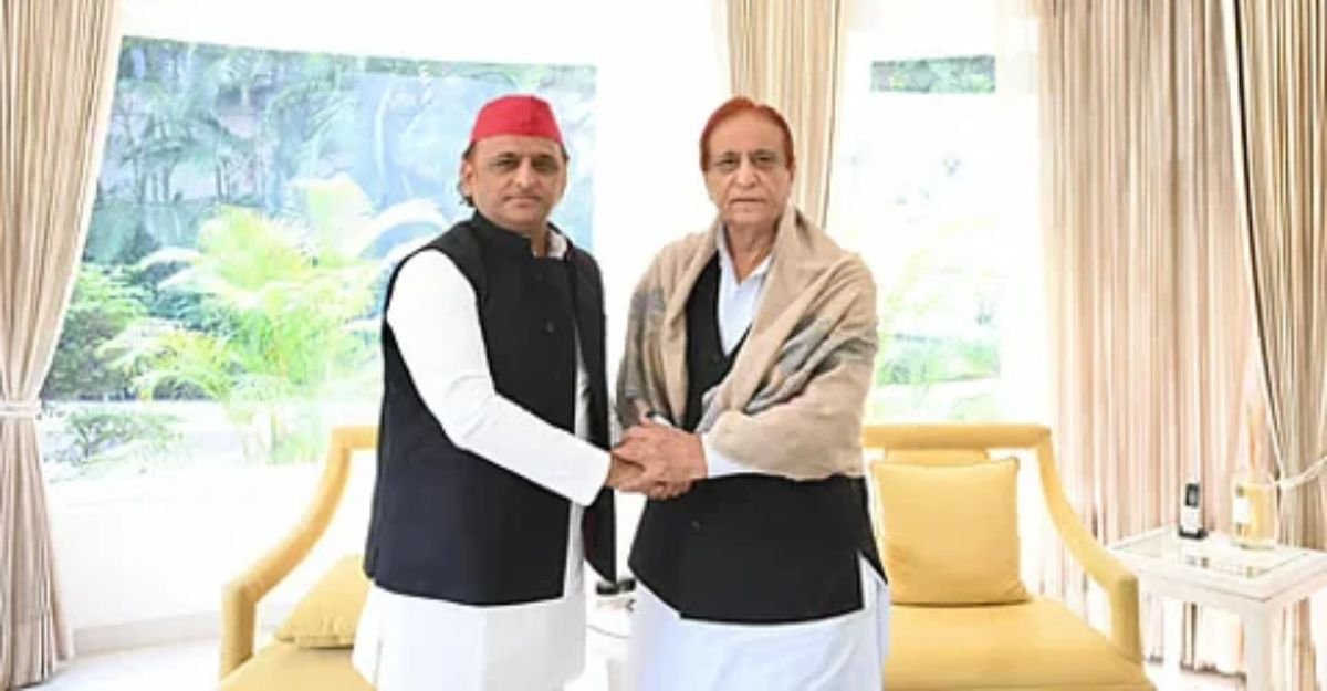 Akhilesh Yadav- Azam Khan