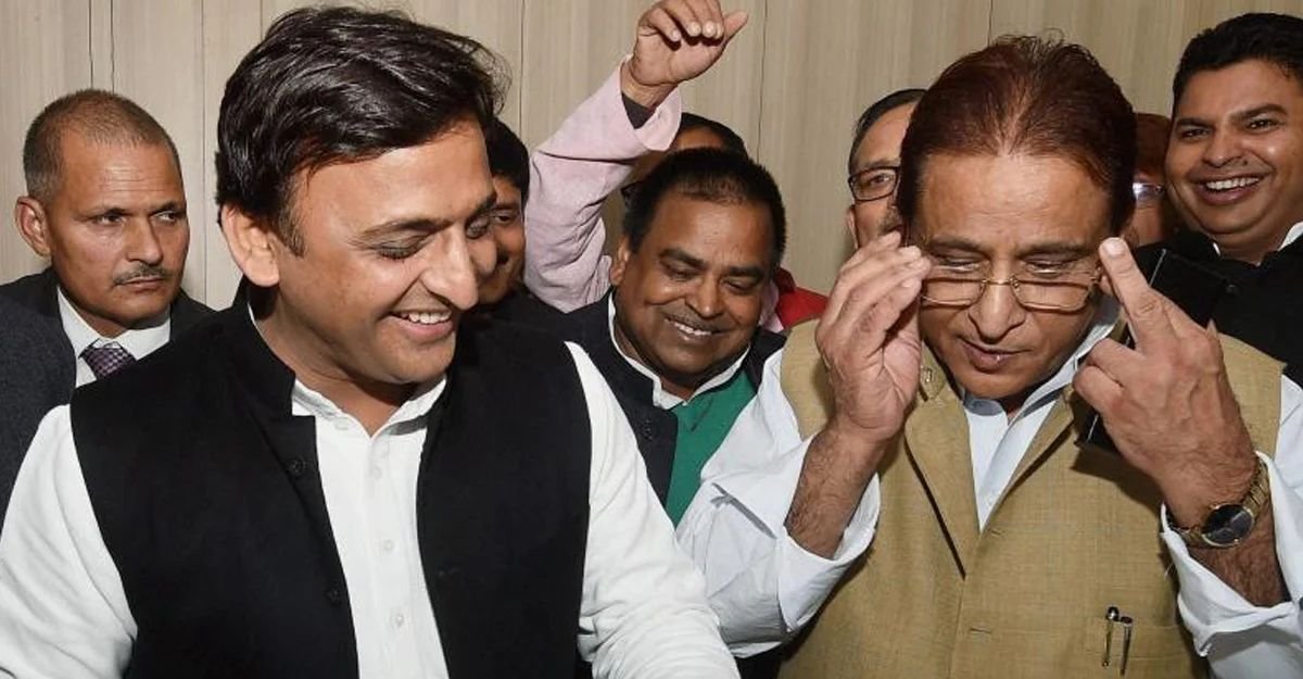 Akhilesh Yadav- Azam Khan